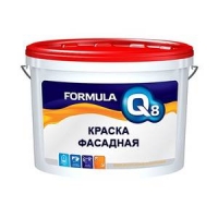 FORMULA Краска фасадная белая QBD полиакр 3 кг/8
