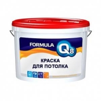 FORMULA Краска для потолка белая QBD полиакр 1,5 кг/8