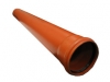 Труба канализационная наружняя диаметром 110 мм длиной 0,5 м с раструбом 