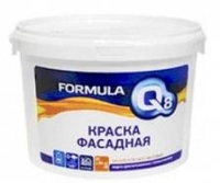 FORMULA Краска фасадная белая QBD полиакр 1,5 кг/8